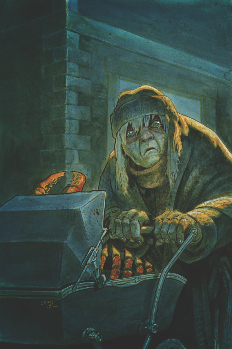 Image: Dark Horse Comics; Blackwood #3 variant by Tyler Crook